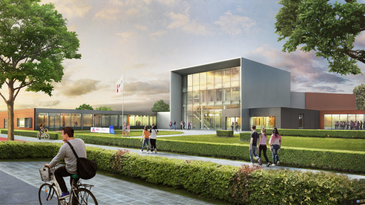 Alfa college - Hoofdentree versie 2