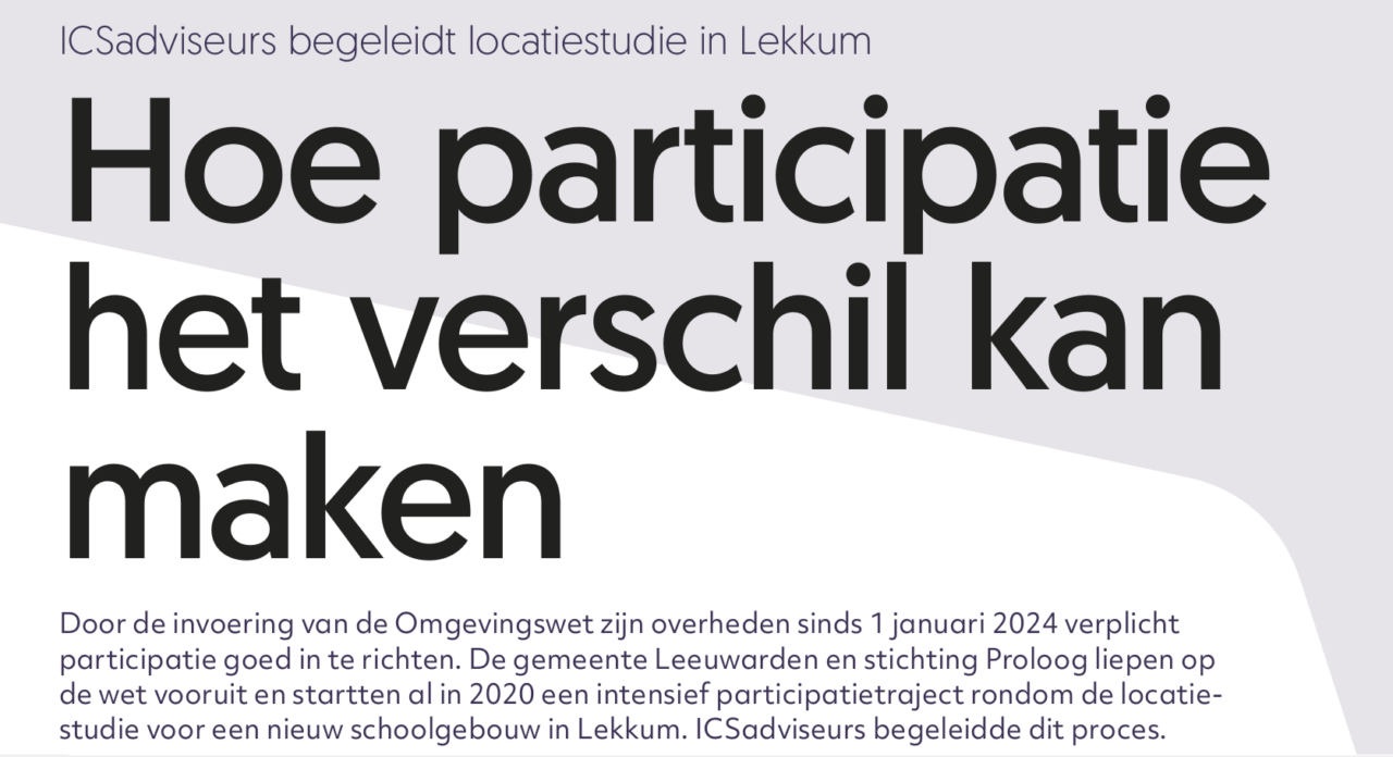 Kop Artikel Vastgoedsturing Participatie Lekkum