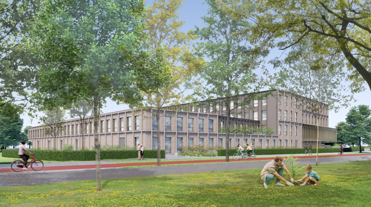 Artist Impression Het Streek Lyceum Ede